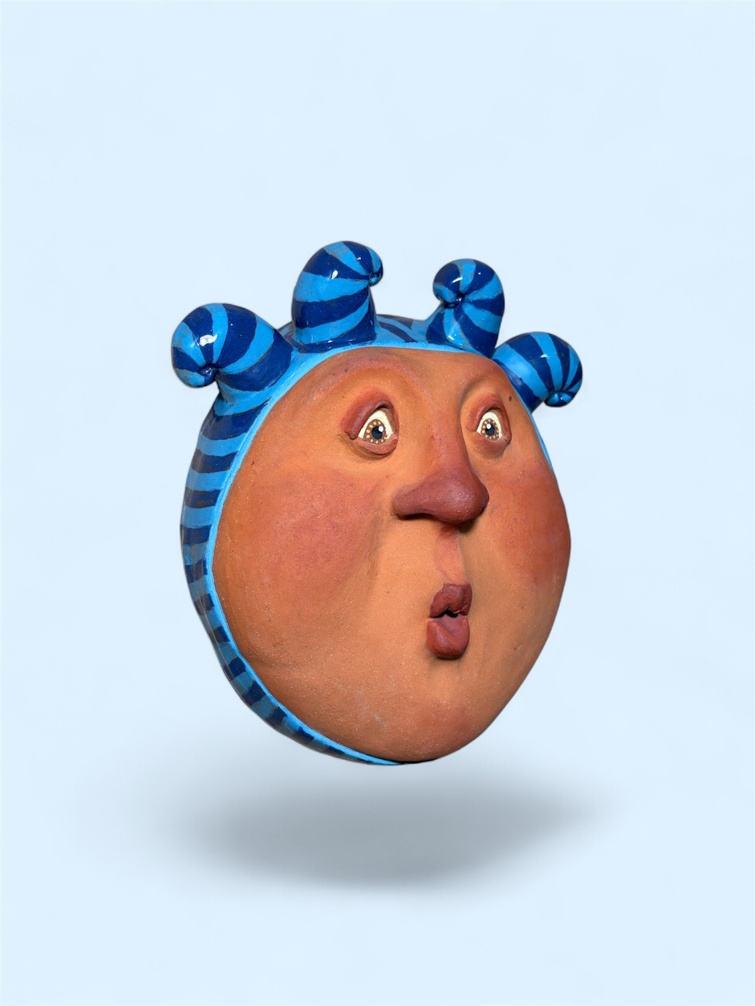 Caracol Esmaltado Azul - Imagem 2