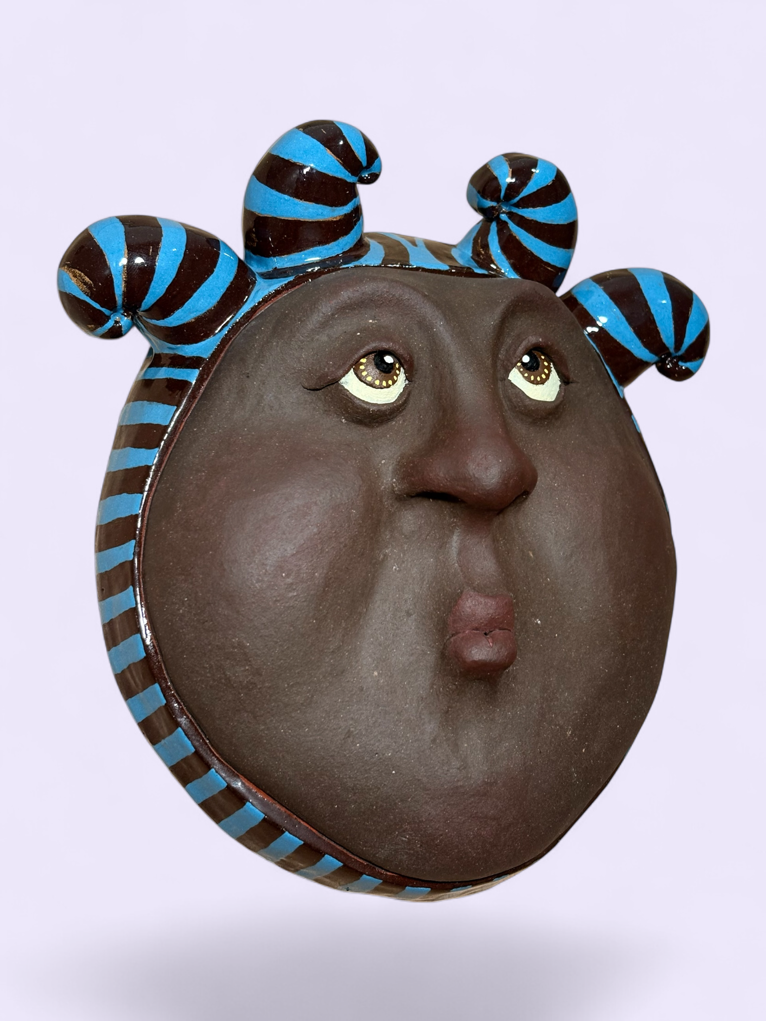Caracol Negro Esmaltado - Imagem 2